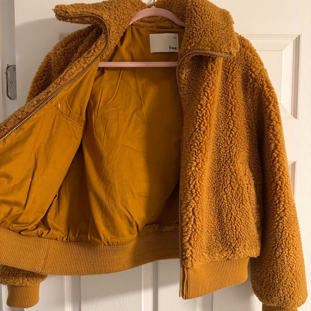 Wilfred Free The Teddy Bomber Jacket, size S - Picture 2 of 8